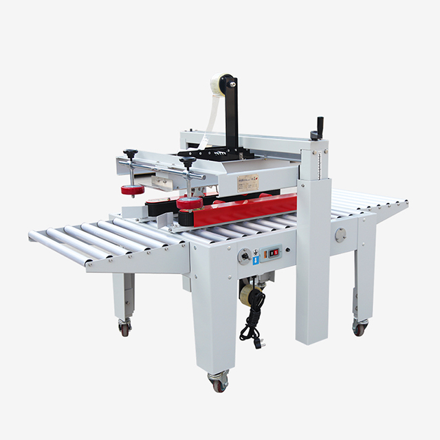 آلة تعبئة مربع الكرتون مع شريط عالي الجودة التكيفي FXJ-5050As