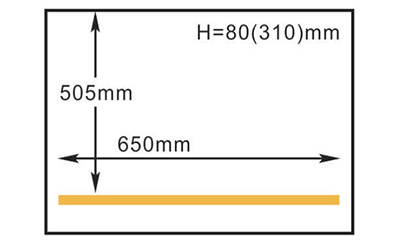 HVC-610S/4C هواليان حجم غرفة آلة التعبئة والتغليف فراغ