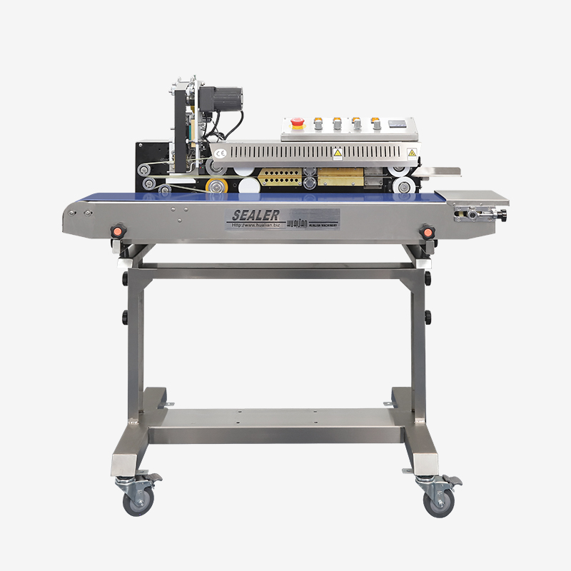 ماكينة الختم الحراري للأكياس البلاستيكية بشريط ملون FRS-1010III