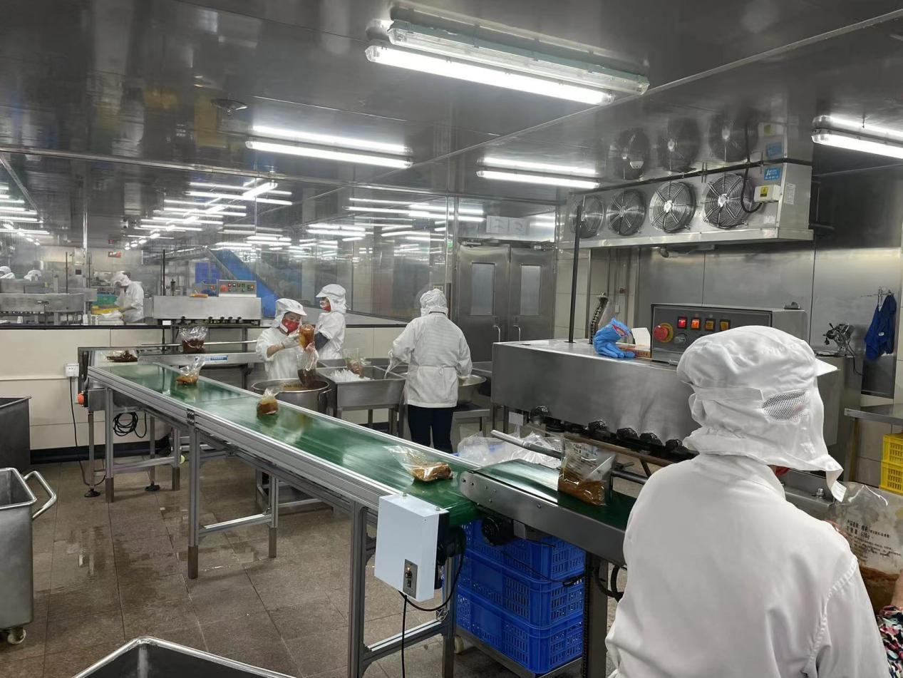 حل التعبئة والتغليف وجبة جاهزة