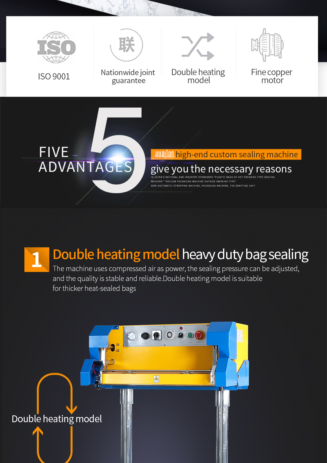 QF-600L-S مركبة فرقة الأكياس الشاقة