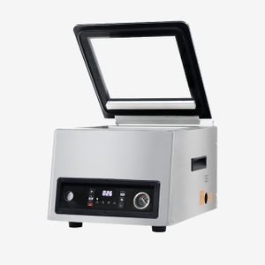 آلة التغليف الفراغية TOP TOP TOP مع غرفة تفريغ إضافية للغذاء HVC-260T ∕ 1D