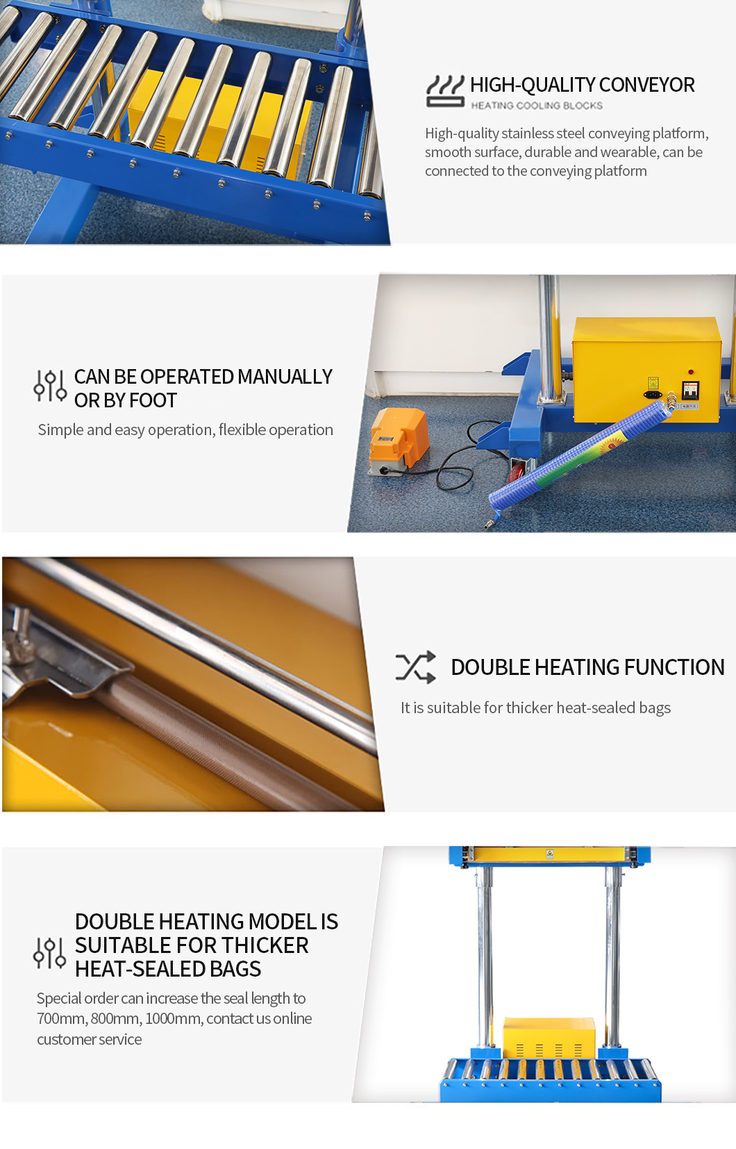 QF-600L-S مركبة فرقة الأكياس الشاقة